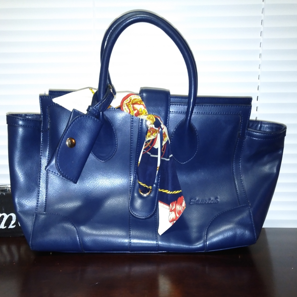 Blue purse
